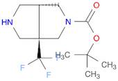 tert-butyl (3aR,6aR)-3a-(trifluoromethyl)-1,2,3,4,6,6a-hexahydropyrrolo[3,4-c]pyrrole-5-carboxylate