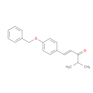 (E)-1-(4-(benzyloxy)phenyl)-4-methylpent-1-en-3-one