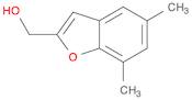 (5,7-dimethylbenzofuran-2-yl)methanol