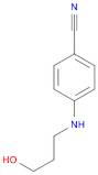 4-((3-hydroxypropyl)amino)benzonitrile