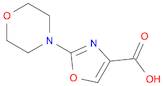 2-morpholinooxazole-4-carboxylic acid