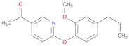 5-Acetyl-2-(4-allyl-2-methoxyphenoxy) pyridine