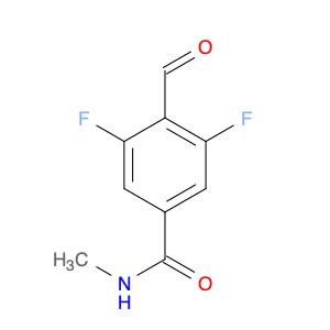 3,5-difluoro-4-formyl-N-methylbenzamide