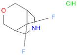 9,9-DIFLUORO-3-OXA-7-AZA-BICYCLO[3.3.1]NONANE HCL