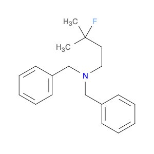 N,N-dibenzyl-3-fluoro-3-methylbutan-1-amine