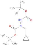 di-tert-butyl 1-(cyclopropylmethyl)hydrazine-1,2-dicarboxylate