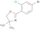 2-(4-bromo-2-chlorophenyl)-4,4-dimethyl-4,5-dihydrooxazole