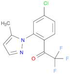 1-(4-chloro-2-(5-methyl-1H-pyrazol-1-yl)phenyl)-2,2,2-trifluoroethanone