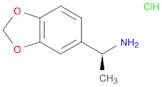 (S)-1-(benzo[d][1,3]dioxol-5-yl)ethanamine hydrochloride