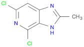 4,6-dichloro-2-methyl-1H-imidazo[4,5-c]pyridine