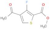 methyl 4-acetyl-3-fluorothiophene-2-carboxylate