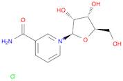 3-carbamoyl-1-((2R,3R,4S,5R)-3,4-dihydroxy-5-(hydroxymethyl)tetrahydrofuran-2-yl)pyridin-1-ium chl…