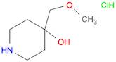 4-(methoxymethyl)piperidin-4-ol hydrochloride