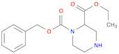 1-benzyl 2-ethyl piperazine-1,2-dicarboxylate