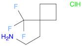 2-(1-(trifluoromethyl)cyclobutyl)ethanamine hydrochloride