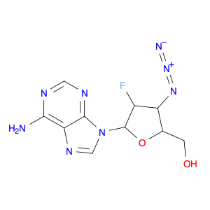 (5-(6-amino-9H-purin-9-yl)-3-azido-4-fluorotetrahydrofuran-2-yl)methanol