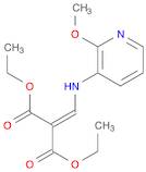 diethyl 2-(((2-methoxypyridin-3-yl)amino)methylene)malonate