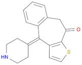 4-(piperidin-4-ylidene)-4H-benzo[4,5]cyclohepta[1,2-b]thiophen-10(9H)-one