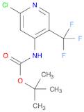 tert-butyl (2-chloro-5-(trifluoromethyl)pyridin-4-yl)carbamate