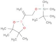 tert-Butyldimethyl((2-(4,4,5,5-tetramethyl-1,3,2-dioxaborolan-2-yl)allyl)oxy)silane