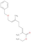 (2E,6E)-ethyl 8-(benzyloxy)-2,6-dimethylocta-2,6-dienoate