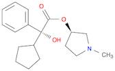 (R)-(R)-1-Methylpyrrolidin-3-Yl 2-Cyclopentyl-2-Hydroxy-2-Phenylacetate