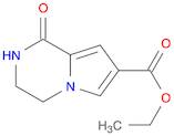 ethyl 1-oxo-1,2,3,4-tetrahydropyrrolo[1,2-a]pyrazine-7-carboxylate