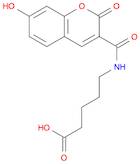 5-[(7-Hydroxy-2-Oxo-2H-Chromene-3-Carbonyl)-Amino]-Pentanoic Acid