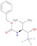 benzyl ((2S,3S)-1,1,1-trifluoro-2-hydroxy-4-methylpentan-3-yl)carbamate