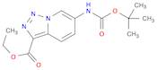 ethyl 6-((tert-butoxycarbonyl)amino)-[1,2,3]triazolo[1,5-a]pyridine-3-carboxylate