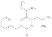 (S)-Benzyl (1-(Methoxy(Methyl)Amino)-4-Methyl-1-Oxopentan-2-Yl)Carbamate