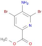 methyl 5-amino-4,6-dibromopicolinate