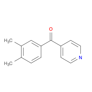 (3,4-dimethylphenyl)(pyridin-4-yl)methanone