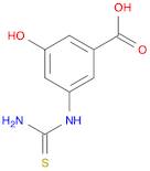 3-(carbamothioylamino)-5-hydroxybenzoic acid