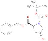 (S)-2-benzyl 1-tert-butyl 4-oxopyrrolidine-1,2-dicarboxylate