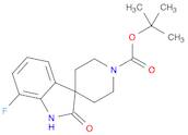 tert-butyl 7-fluoro-2-oxospiro[1H-indole-3,4'-piperidine]-1'-carboxylate