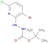 tert-butyl 2-(3-bromo-6-chloropyridin-2-yl)hydrazinecarboxylate