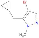 4-bromo-5-(cyclopropylmethyl)-1-methyl-1H-pyrazole