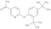 5-Acetyl-2-(2,4-di-tert-butylphenoxy) pyridine