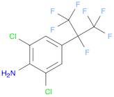 2,6-dichloro-4-(perfluoropropan-2-yl)aniline