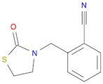 2-((2-Oxothiazolidin-3-Yl)Methyl)Benzonitrile