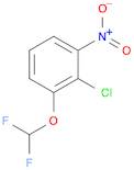 2-chloro-1-(difluoromethoxy)-3-nitrobenzene