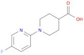 1-(5-fluoropyridin-2-yl)piperidine-4-carboxylic acid