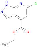 ETHYL6-CHLORO-1H-PYRAZOLO[3,4-B]PYRIDINE-4-CARBOXYLATE