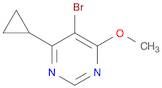 5-bromo-4-cyclopropyl-6-methoxypyrimidine