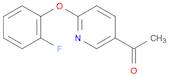 1-(6-(2-fluorophenoxy)pyridin-3-yl)ethanone