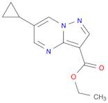 ethyl 6-cyclopropylpyrazolo[1,5-a]pyrimidine-3-carboxylate