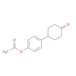 4-(4-oxocyclohexyl)phenyl acetate