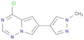 4-chloro-6-(1-methyl-1H-pyrazol-4-yl)pyrrolo[2,1-f][1,2,4]triazine