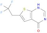 6-(2,2,2-trifluoroethyl)-3H-thieno[2,3-d]pyrimidin-4-one